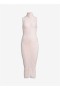 Alaia Sheer Sculpting Bodycon Dress Women Nude USA
