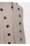 Alaia Wool Large Coats Women Nude USA