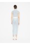 Alaia Stripped Tube Skirts Women Blue USA