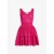 Alaia Shiny Crinoline Dress Women Pink USA