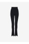  Leggings Alaia Stretch Knit Feminina Preta Portugal