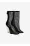  Alaia La Cage Wedge Boots Női Fekete Magyarország