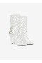  Alaia La Cage Wedge Boots Női Fehér Magyarország