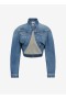  Alaia Denim Cardi Jackets Women Blue Magyarország