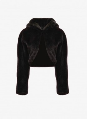  Alaia Hooded Bolero Jackets Női Barna Magyarország