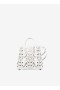  Alaia Mina 16 Tote Bags Women White Éireann