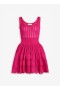  Alaia Shiny Crinoline Dress Donna Rosa Italia