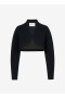  Alaia Wool Bolero Jackets Donna Nero Italia
