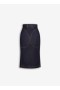  Alaia Gonne a tubino in denim Donna Blu Italia