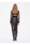  Alaia Gonne in Pelle a Matita Donna Nero Italia