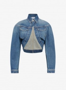  Alaia Denim Cardi Jackets Donna Blu Italia