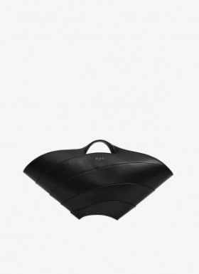  Borsa tote media Alaia Khaima Donna Nero Italia