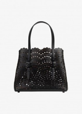  Alaia Mina 25 Tote Borse Donna Nero Italia
