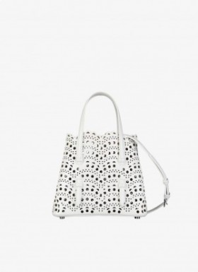  Alaia Mina 20 Tote Bags Donna Bianco Italia