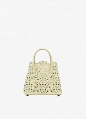  Alaia Mina 16 Tote Bags Donna Giallo Italia