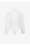  Alaia シンチドポプリンボディトップス レディース ホワイト 日本