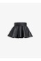  Alaia レザー ベルト スカート レディース ブラック 日本