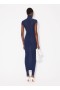  Alaia シアー ストライプ レギンス レディース ブルー 日本