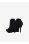  Alaia スリック スエード ブーティ パンプス レディース ブラック