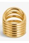  Alaia ビッグ ループ リング レディース ゴールド 日本