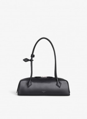  Alaia Le Teckel ミディアム ショルダーバッグ レディース ブラック 日本