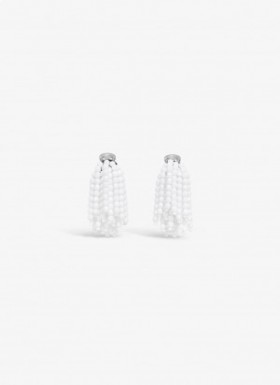  Alaia Fireworks スモールイヤリング レディース ホワイト 日本