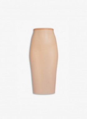  Alaia ラテックス ペンシル スカート レディース ゴールド 日本