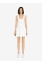  Alaia Shiny Crinoline Dress Dame Hvit Norge