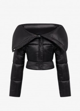  Alaia Puffer Jakker Dame Sort Norge