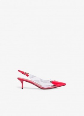  Alaia Le Cœur Slingbacks Pumps Dame Rød Norge