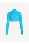  Alaia Shiny Crinoline Cardigan Vests Kobiety Niebieski Polska