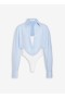  Alaia Layer Body-shirt Body Kobiety Niebieski Polska