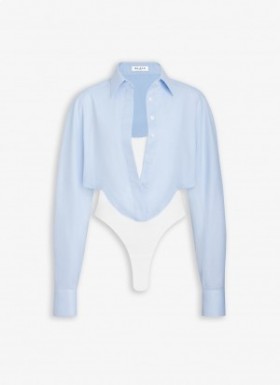  Alaia Layer Body-shirt Body Kobiety Niebieski Polska
