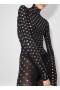  Alaia Eyelet Jersey Body Bodys Femei Negru România