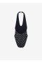  Alaia Eyelet 수영복 수영복 여성 블랙 대한민국