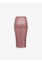  Alaia 라텍스 펜슬 스커트 여성 핑크 대한민국