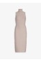  Alaia Knit Band Dress Women Nude Hrvatska