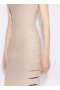  Alaia Knit Band Dress Women Nude Hrvatska