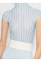  Alaia Sheer Stripes Body Bodys Women Blue Hrvatska