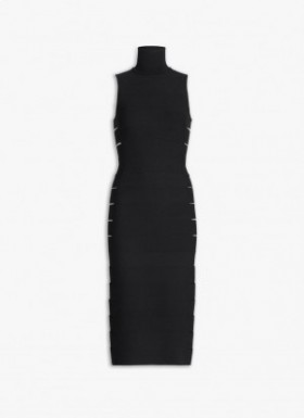  Alaia Knit Band Dress Women Black Hrvatska