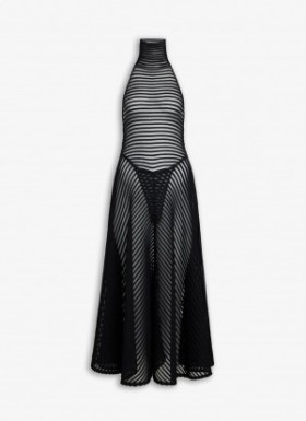  Alaia Halter Dress Women Black Hrvatska