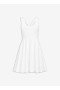  Alaia Sheer Mini Dress Dam Vit Sverige