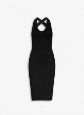  Alaia Crossback Klänning Dam Svart Sverige