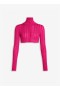  Alaia Shiny Crinoline Cardigan Yelek Kadın Pembe Türkiye