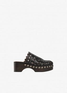  Alaia Vienne Clogs Mules Kadın Siyah Türkiye