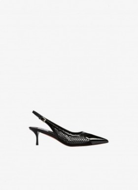  Alaia Heart Slingbacks Pompalar Kadın Siyah Türkiye