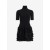  Vestido Mini Alaia Volantes Mujer Black España
