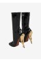 Alaia Cabaret Boots نسائي ذهبي المملكة العربية السع