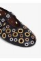  Alaia Ballet Eyelet Ballerina Women Black المملكة العربية السع