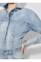 Alaia Fitted Denim Jackets Women Blue Česká